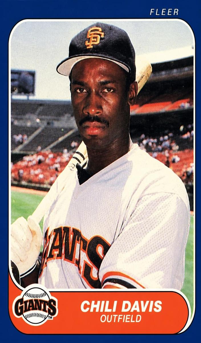 1986 Chili Davis #536
