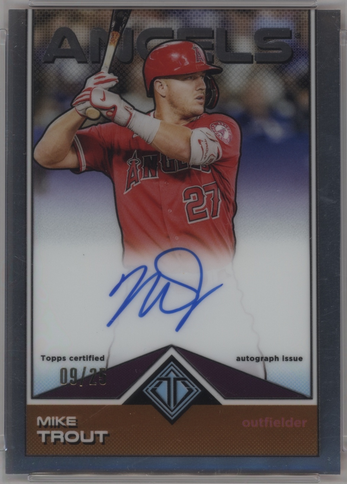 2024 Topps Transcendent Collection Baseball Mike Trout #TCBA-MT