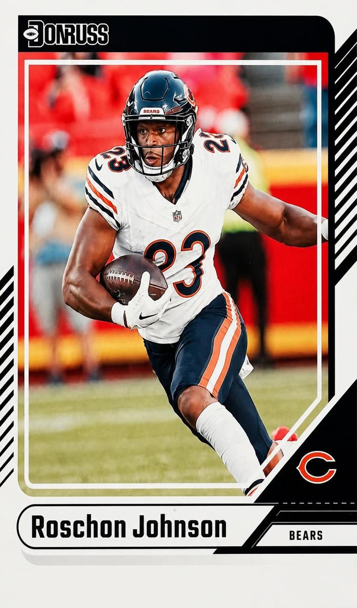 2024 Panini Donruss Roschon Johnson #121 card