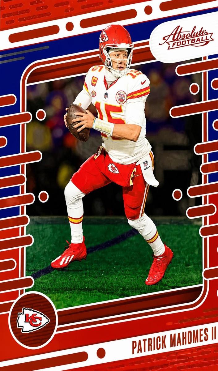2024 Panini Absolute Red #50 Patrick Mahomes front