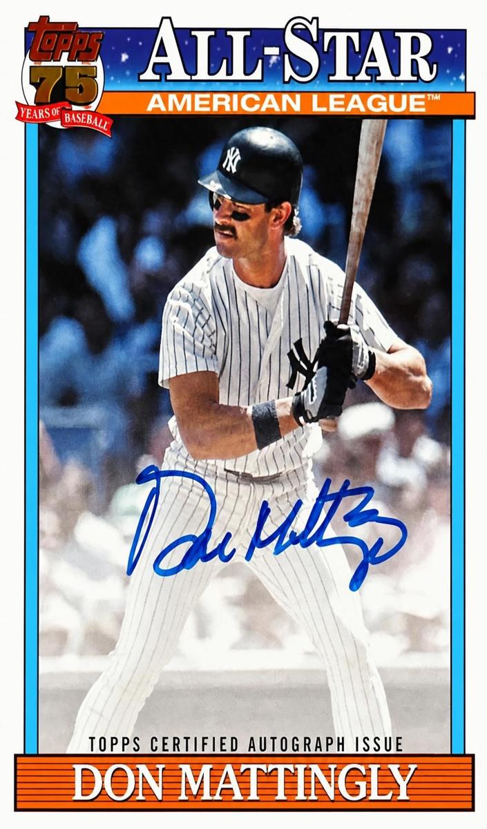 2026 Topps Don Mattingly [Blue] #91AS-DMA card