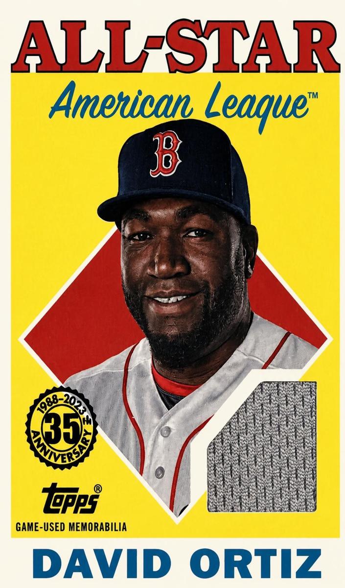 2023 Topps David Ortiz [Gold] #88ASR-DO card