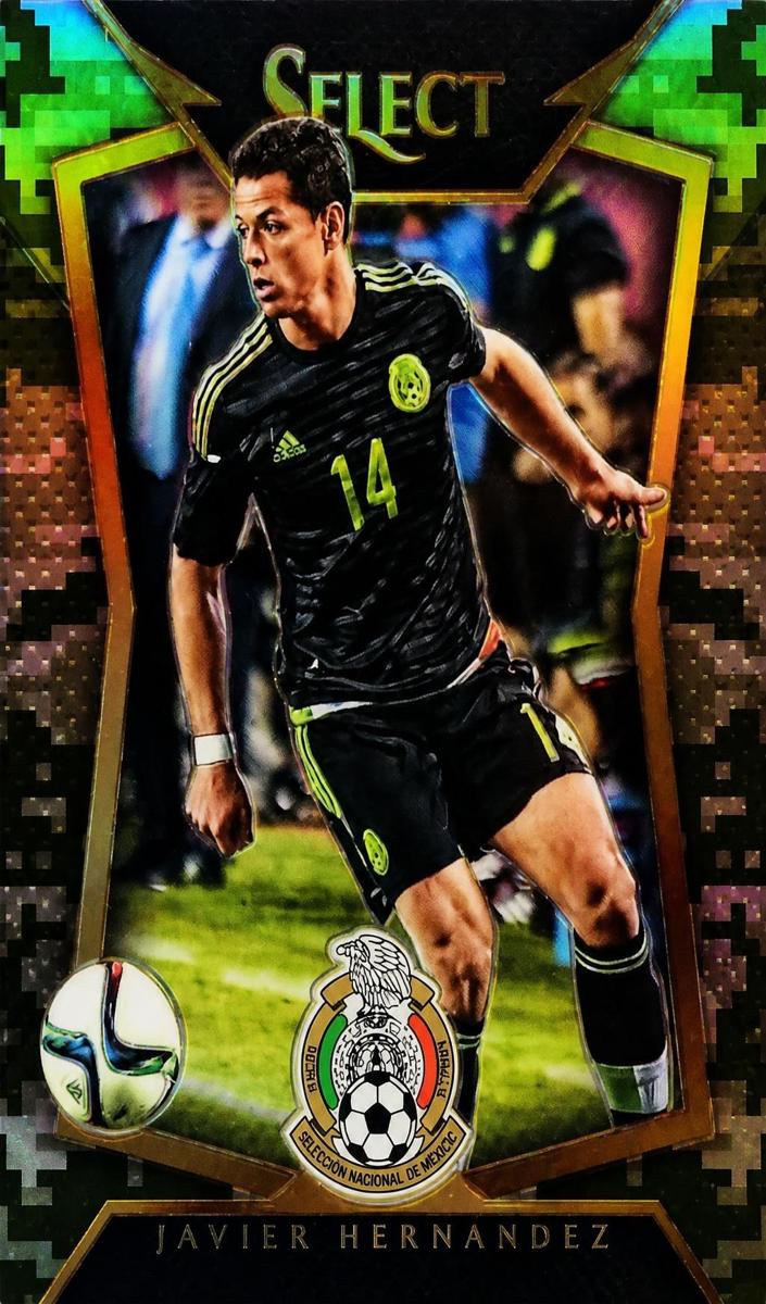 2015 Panini Select Javier Hernandez [Camo] #90 card