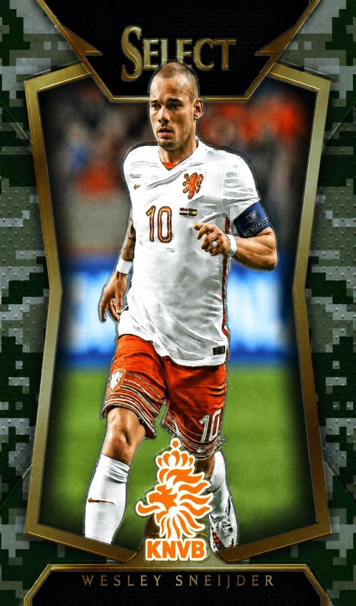 2015 Panini Select Wesley Sneijder [Blue] #99 card