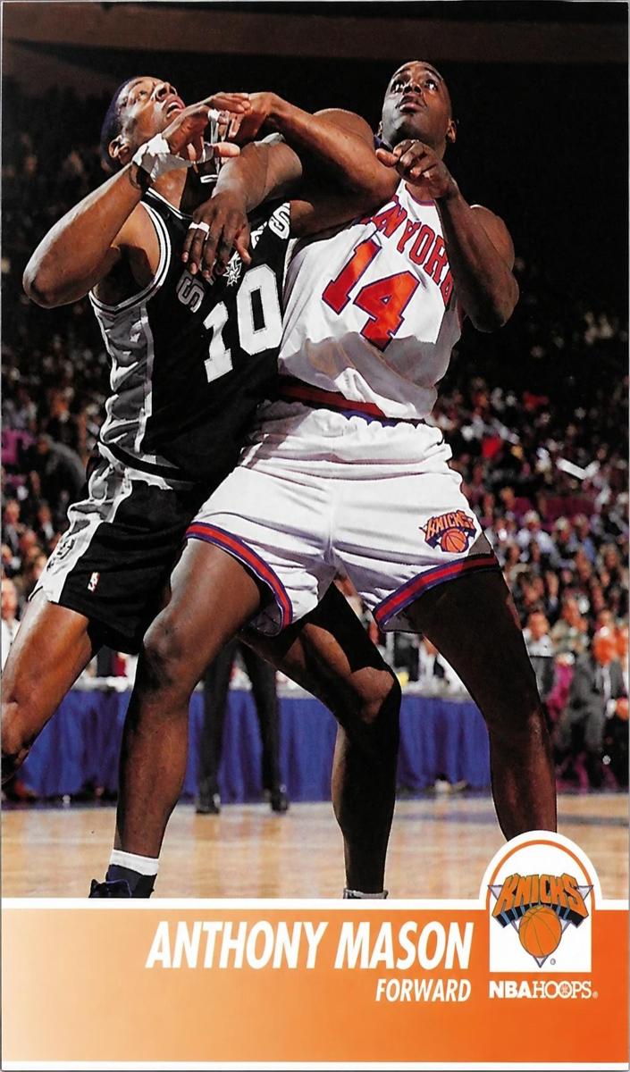 1994 Hoops Anthony Mason #144 card