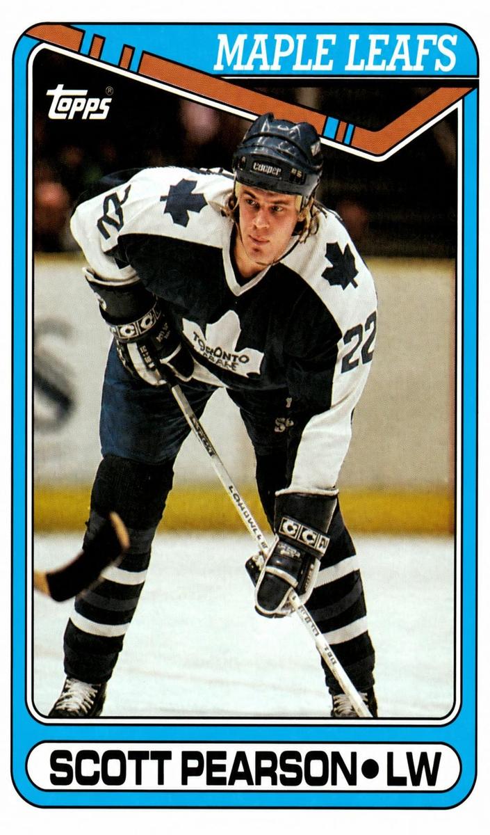 1990 Topps Scott Pearson #356 card