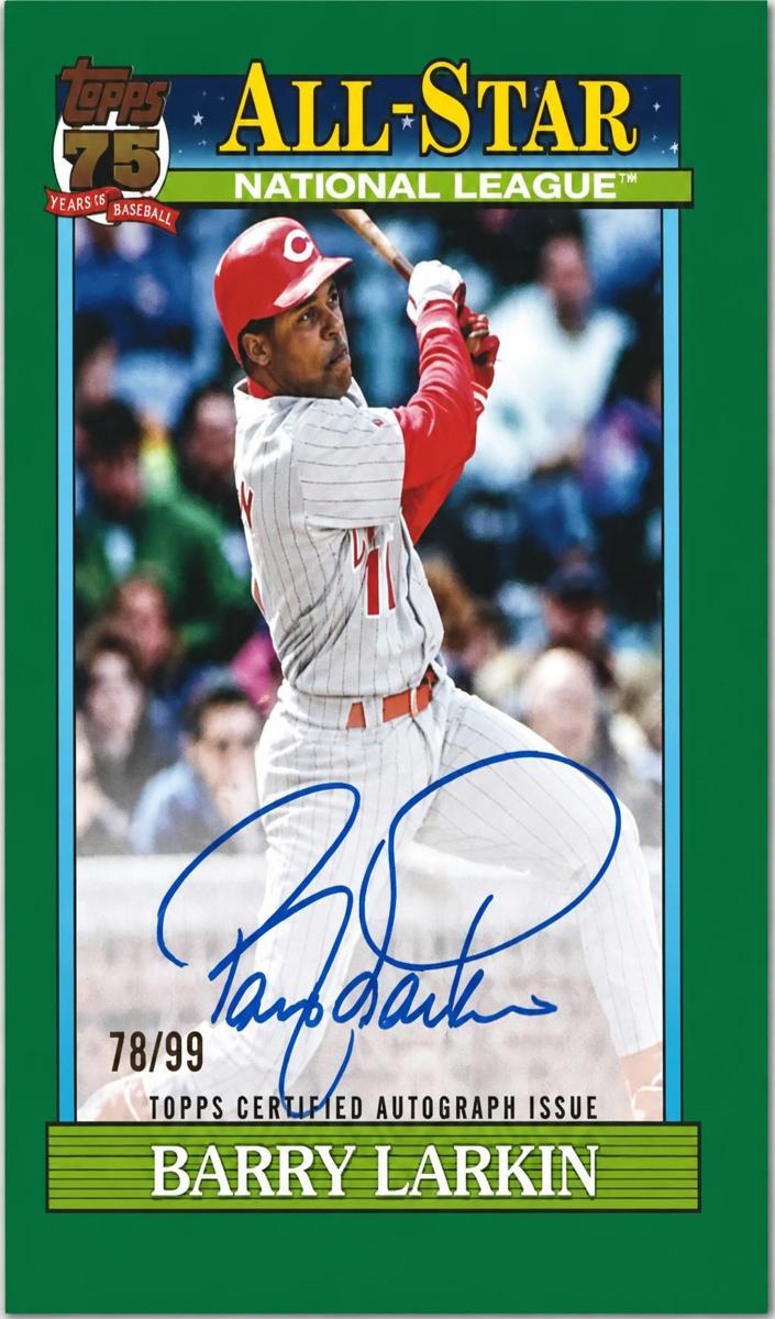 2026 Topps Barry Larkin [Green] #91AS-BL card