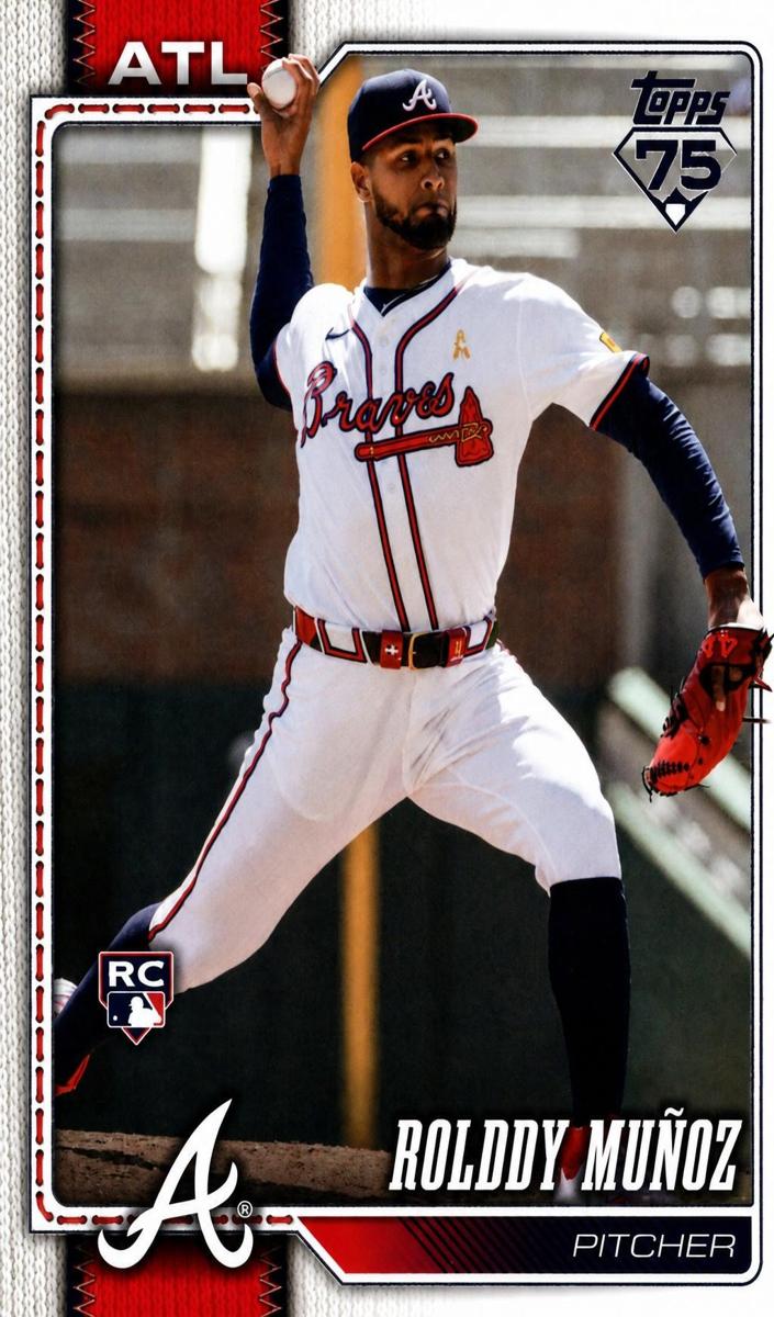 Rolddy Munoz 2026 Topps Baseball card