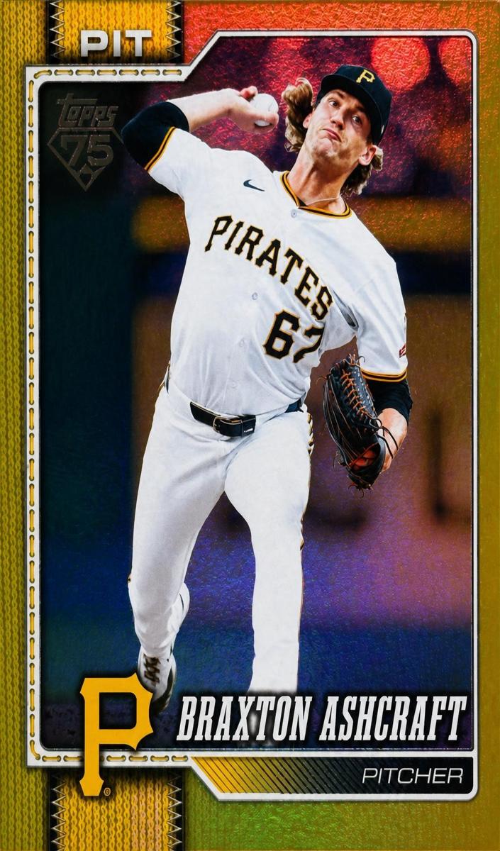Braxton Ashcraft 2026 Topps Baseball card