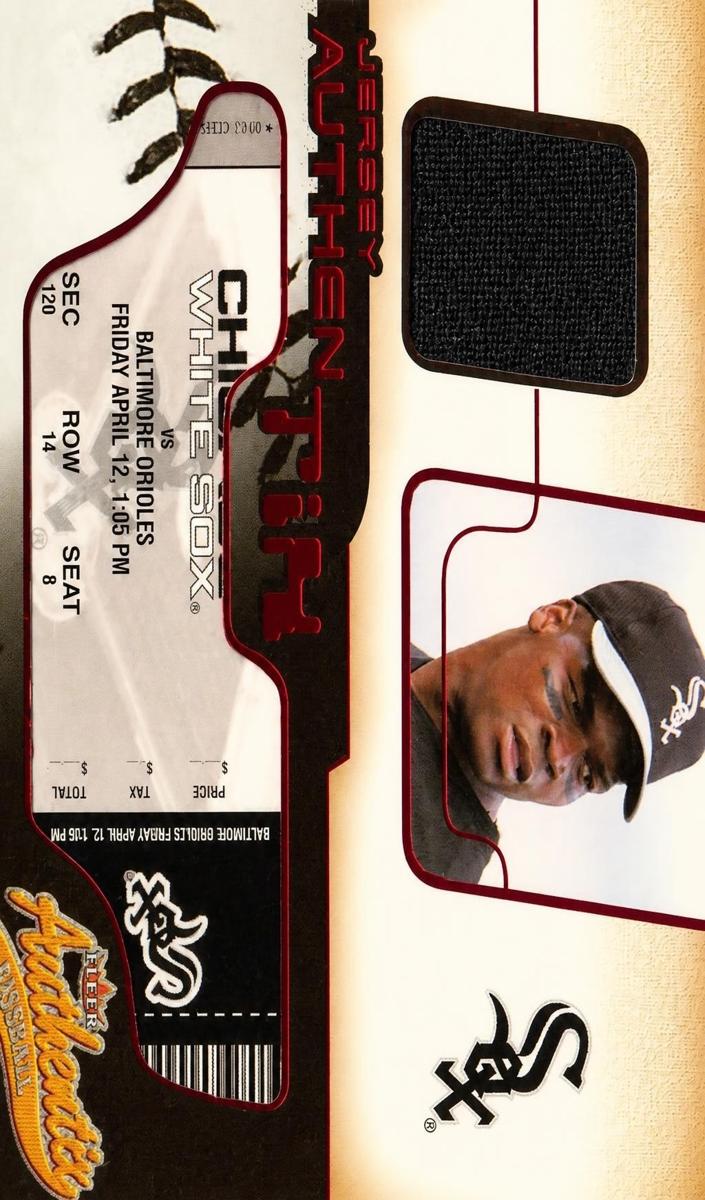 2002 Frank Thomas #JA-FT
