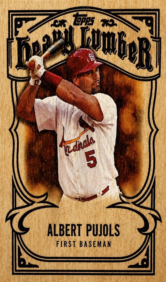 2026 Topps Series 2 Heavy Lumber Albert Pujols #HL-42 card