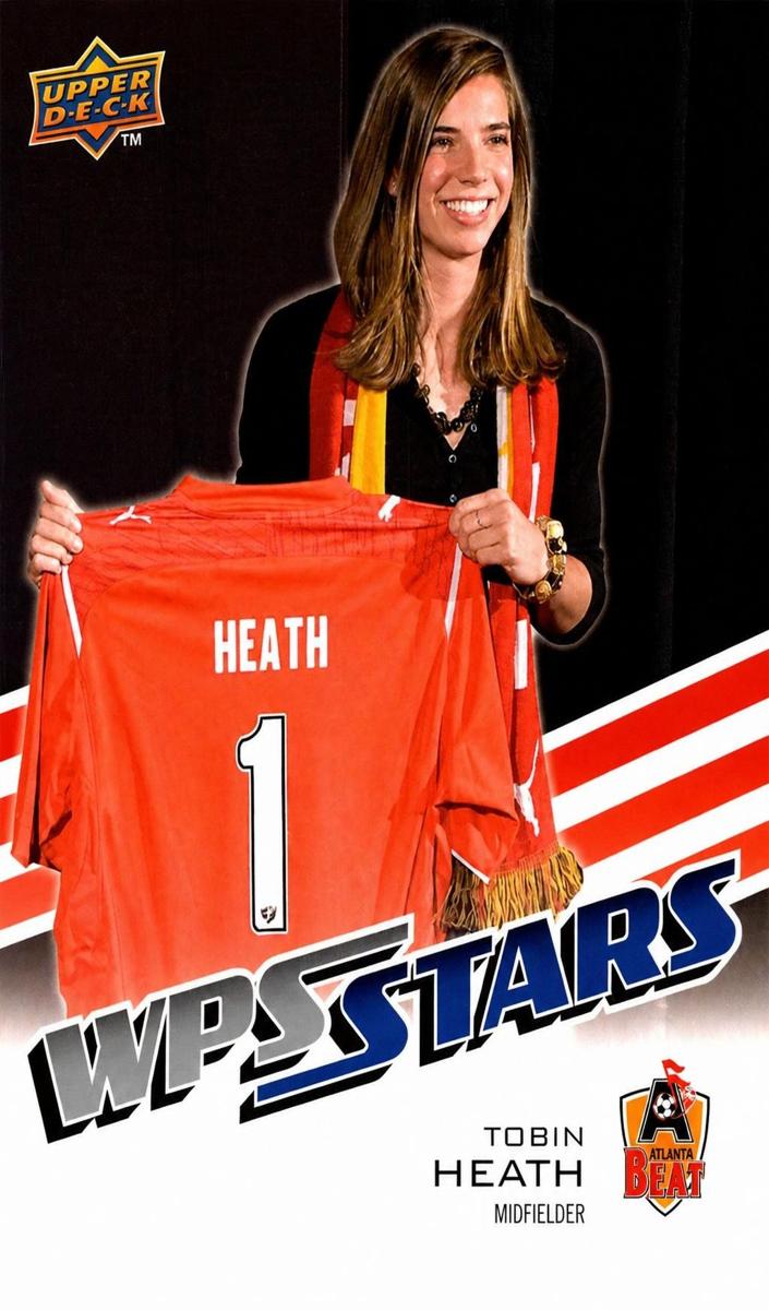 2010 Upper Deck MLS Tobin Heath #193 card