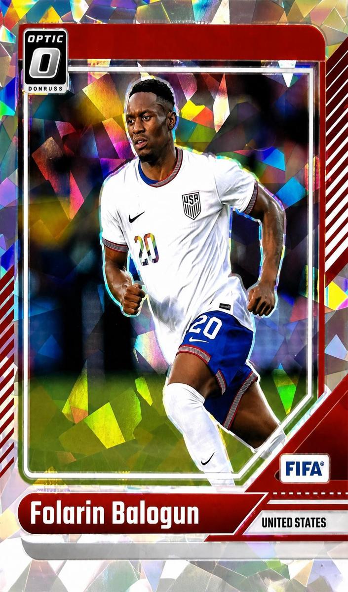 Folarin Balogun 2024 Donruss Soccer card