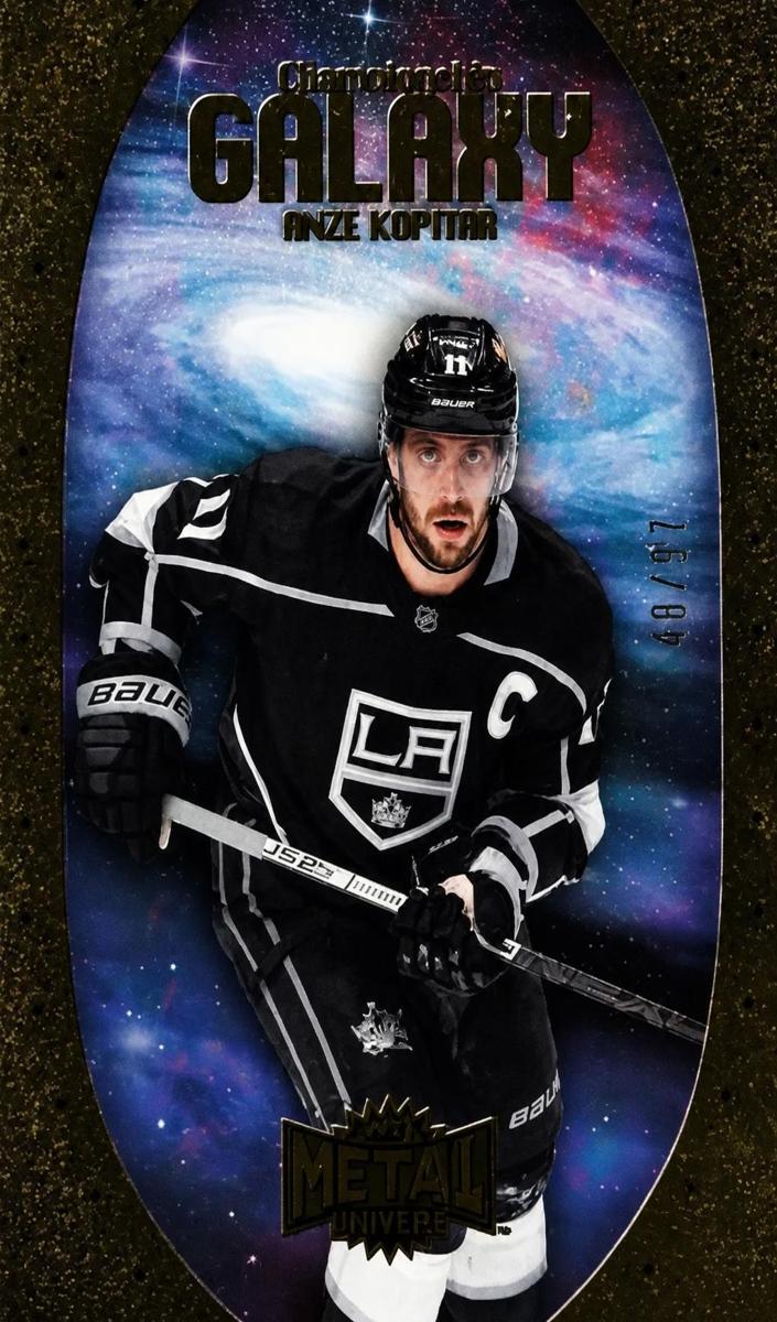2021 Skybox Metal Universe Anze Kopitar #CG-3 card