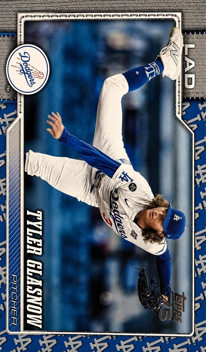 Tyler Glasnow 2026 Topps Baseball card