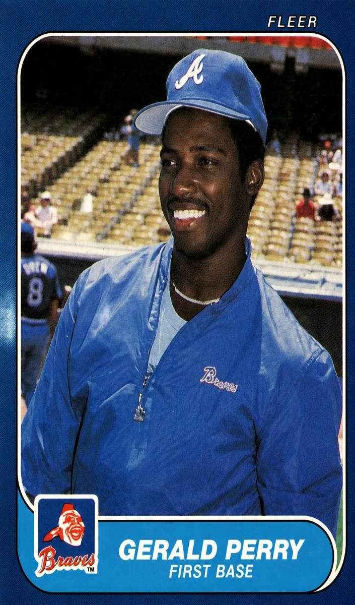 1986 Gerald Perry #525