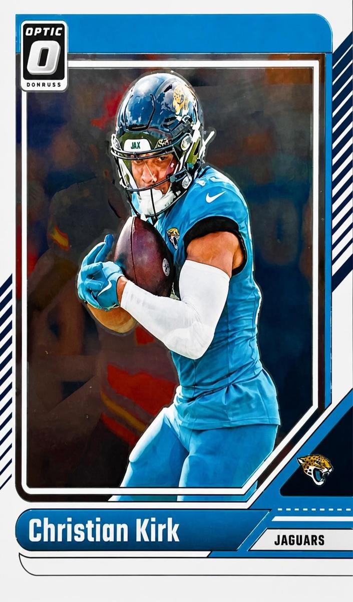 Christian Kirk 2024 Donruss Optic Football card