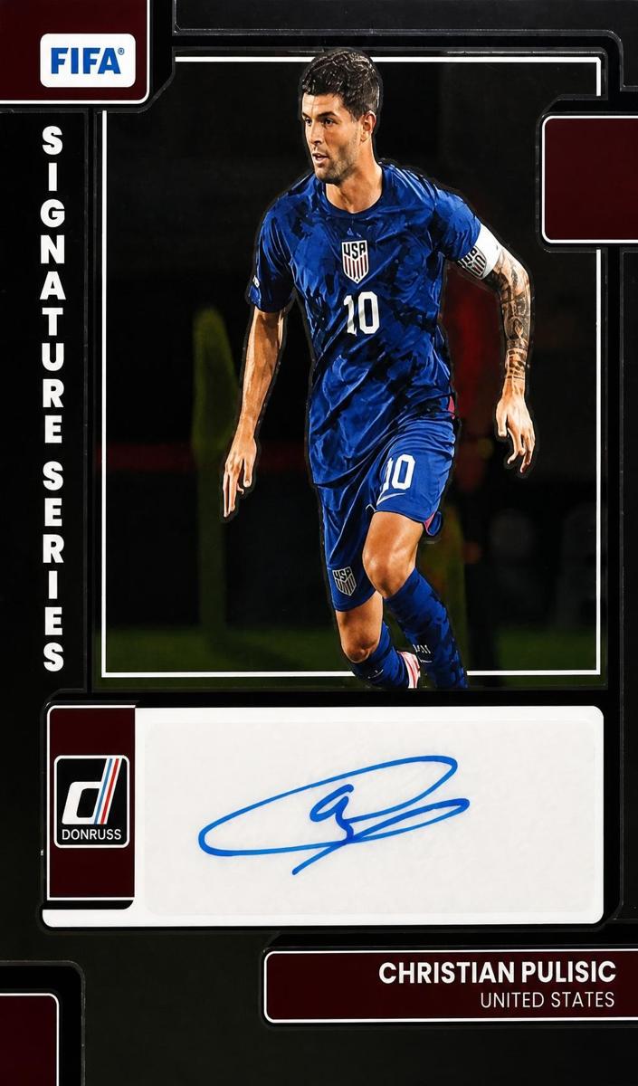 2022 Panini Donruss Christian Pulisic [Gold] #36 card