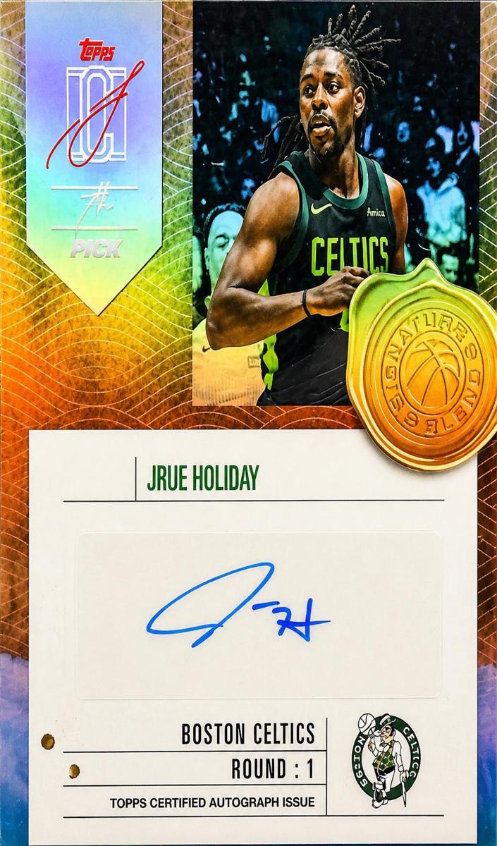 2025 Topps Signature Class Jrue Holiday #SB-JH card