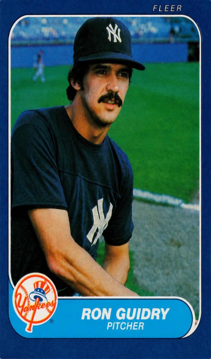 1986 Ron Guidry #106