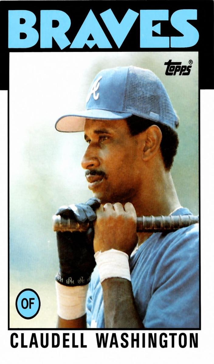 1986 Claudell Washington #675