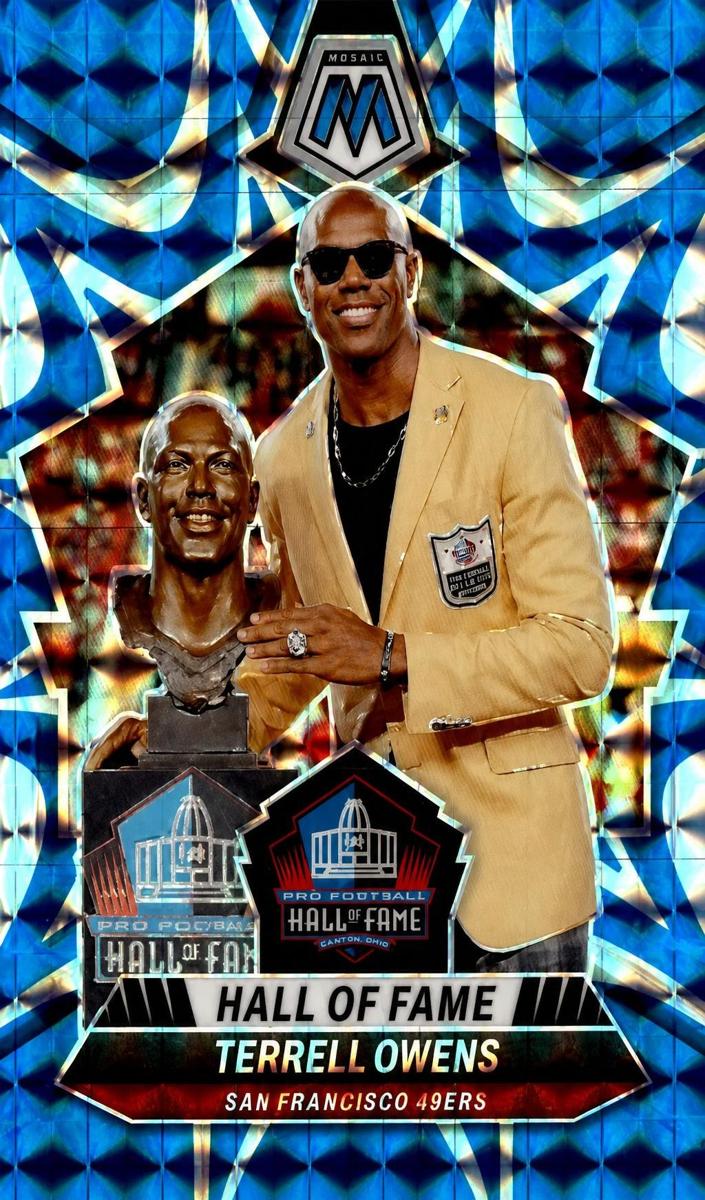 Terrell Owens 2024 Mosaic Football card