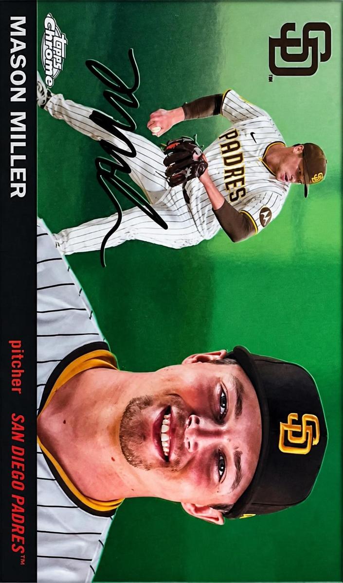 2025 Topps Chrome Platinum Mason Miller [Refractor] #77 card