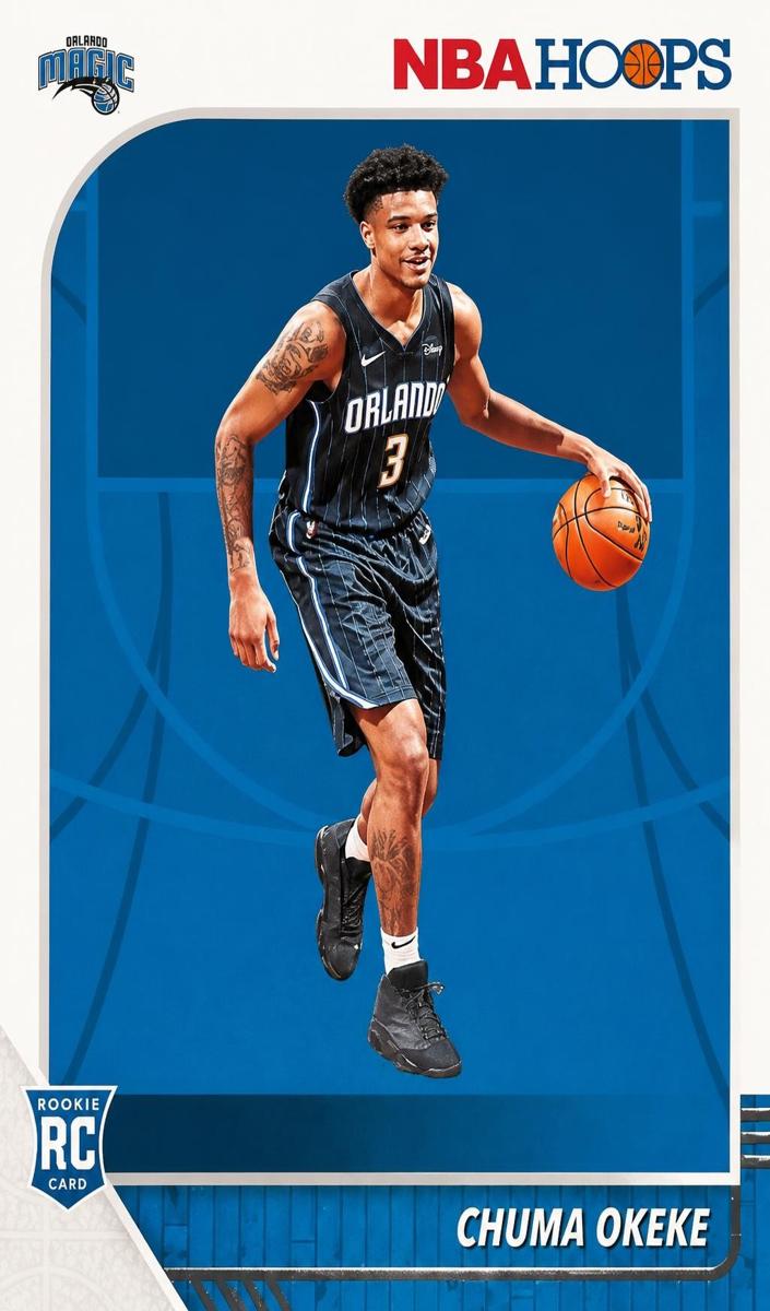 2019 Panini Hoops Chuma Okeke #213 card