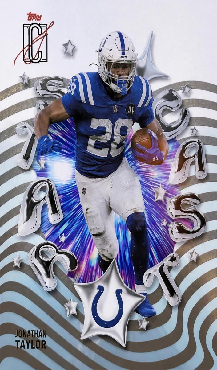 Jonathan Taylor 2025 Topps Signature Class Star Cast Football