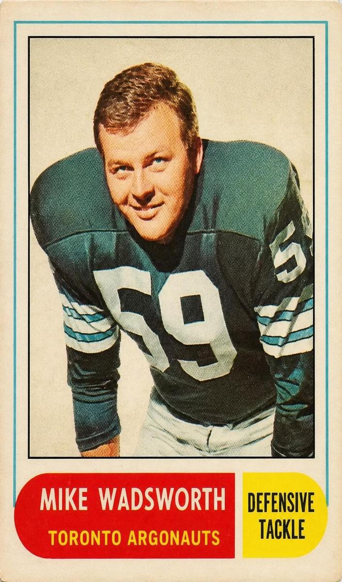 1968 Mike Wadsworth #38