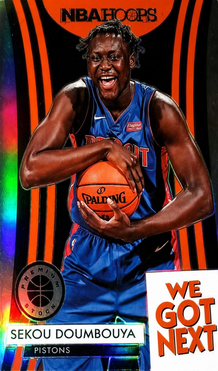 2019 Panini Hoops Premium Stock Sekou Doumbouya #10 card
