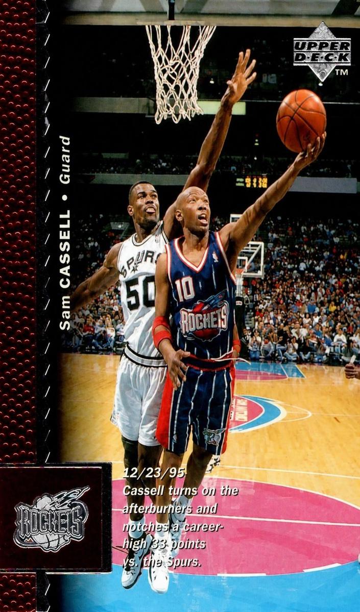 1996 Upper Deck Sam Cassell #43 card