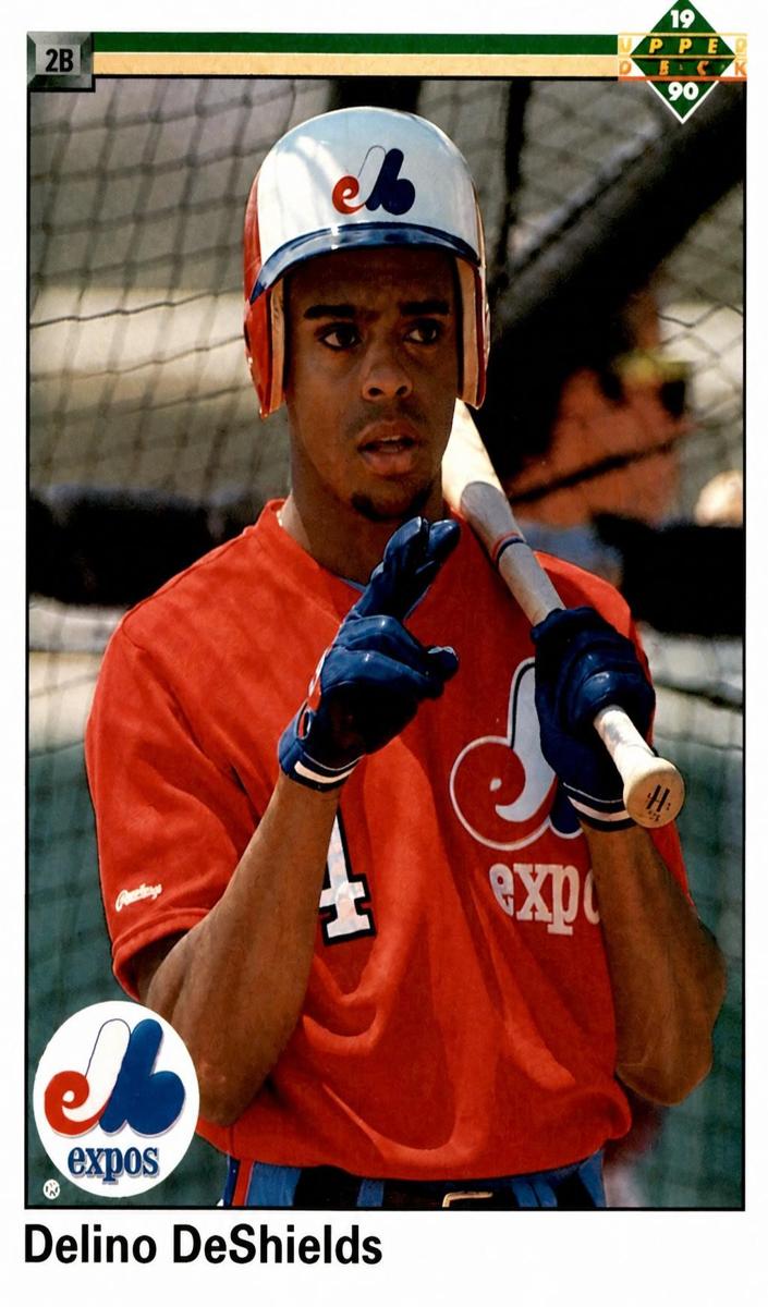 1990 Upper Deck Delino DeShields #746 card