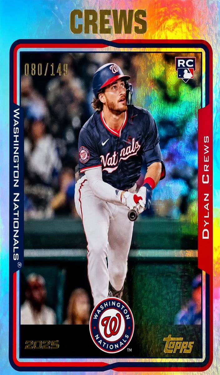 2025 Dylan Crews [Rainbow Foilboard] #300