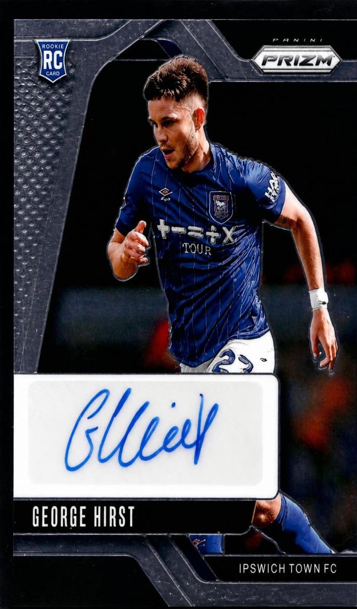2024 Panini Prizm Premier League George Hirst [Purple] #S-GH card