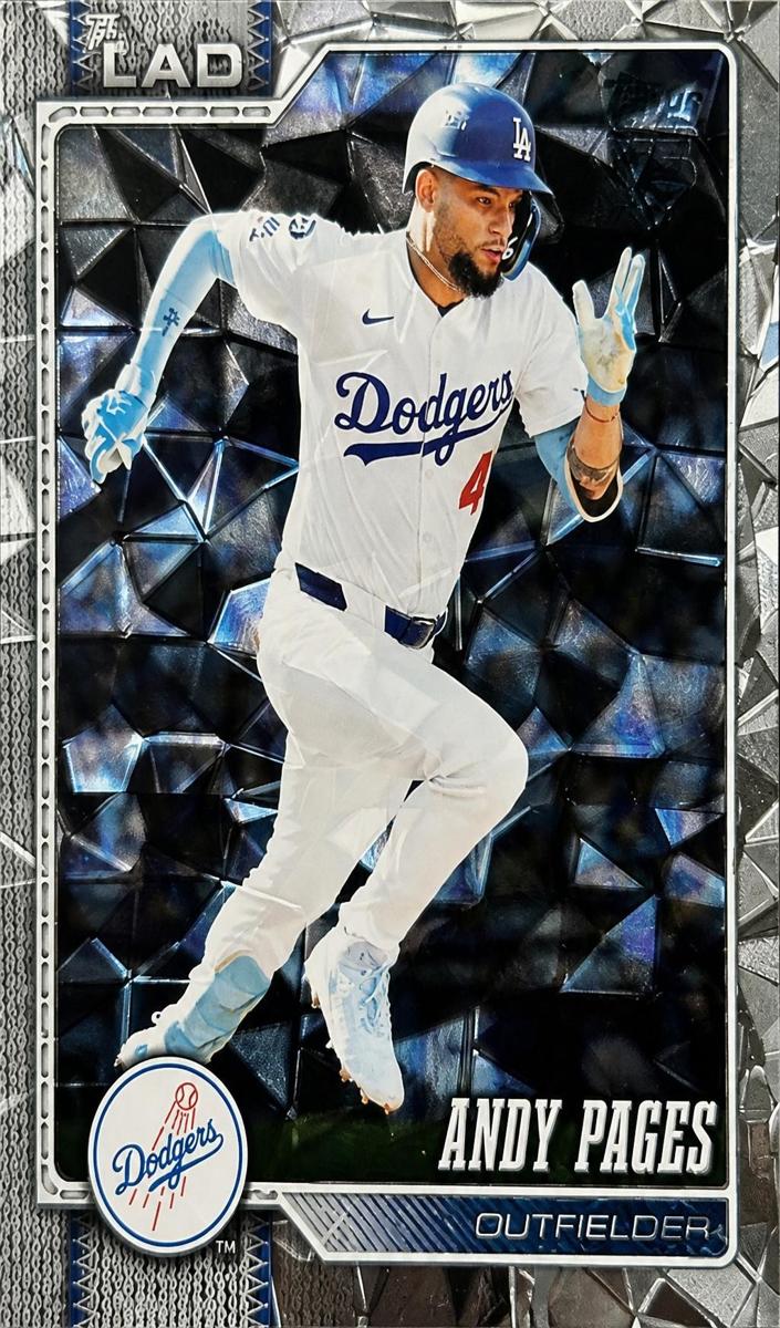 Andy Pages 2026 Topps Baseball card