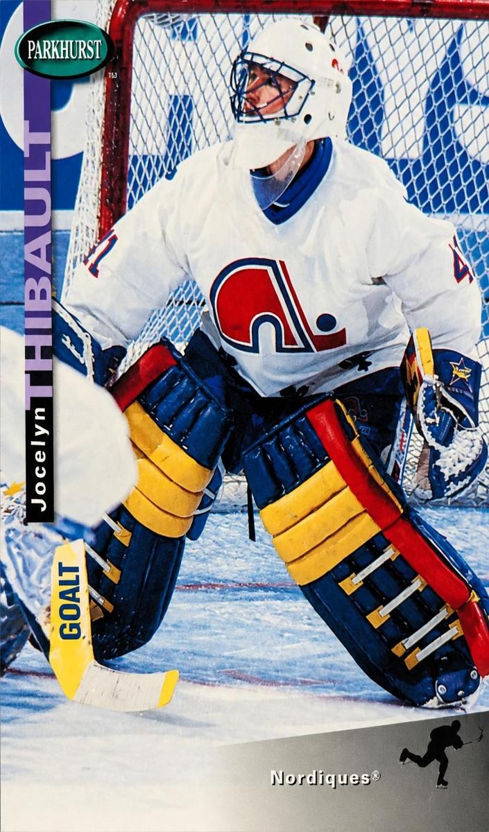 1994 Parkhurst Jocelyn Thibault #189 card
