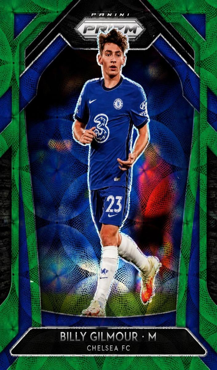 2020 Panini Prizm Premier League Billy Gilmour #213 card