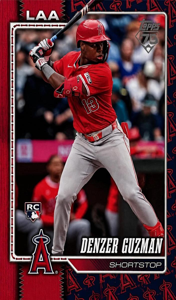Denzer Guzman 2026 Topps Baseball card
