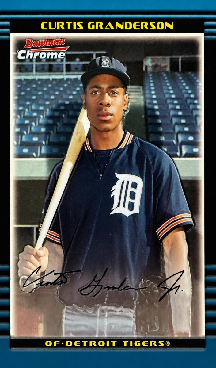 2002 Curtis Granderson #BDP71