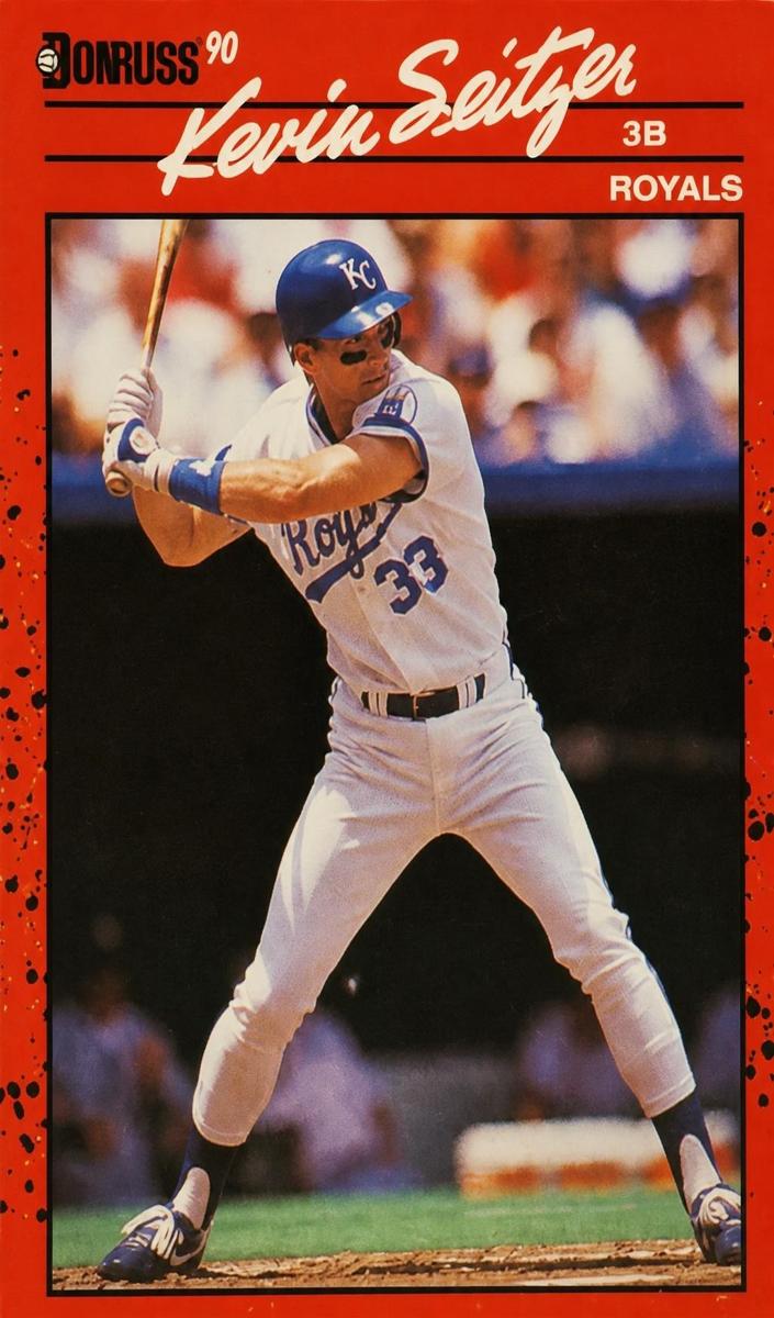 Kevin Seitzer 1990 Donruss Baseball