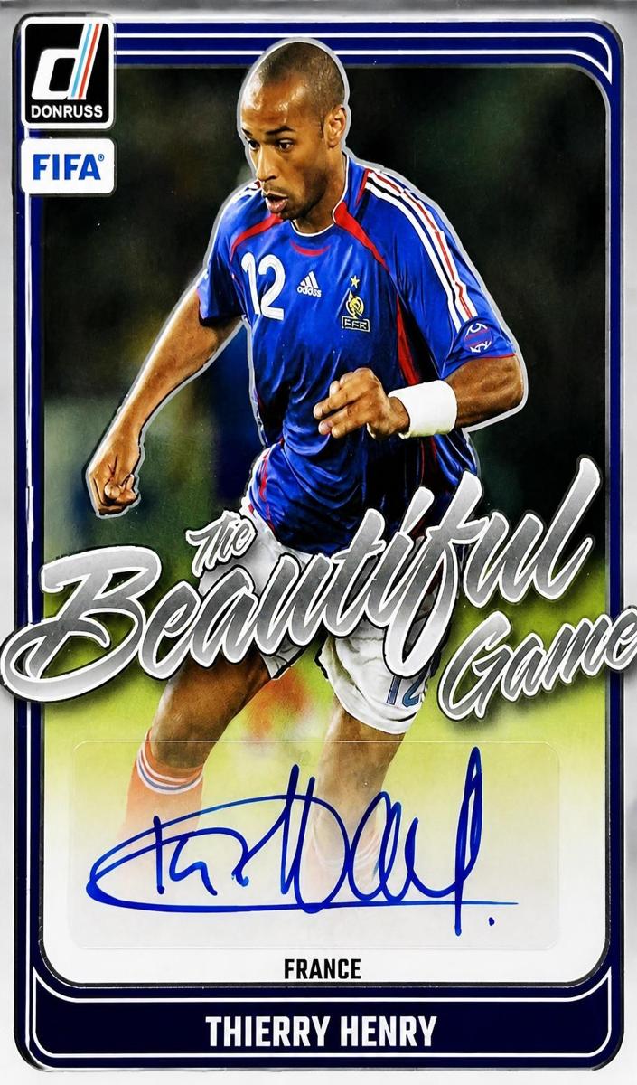2024 Panini Donruss Thierry Henry #BG-TH card