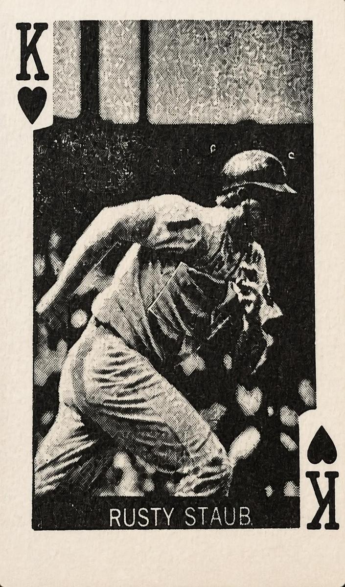 1969 Rusty Staub [King of Hearts] #NNO