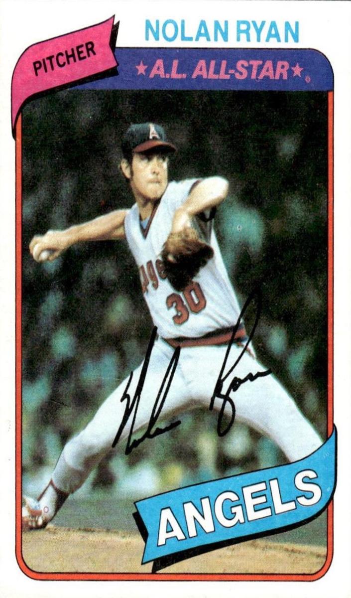 1980 Topps #580 Nolan Ryan front