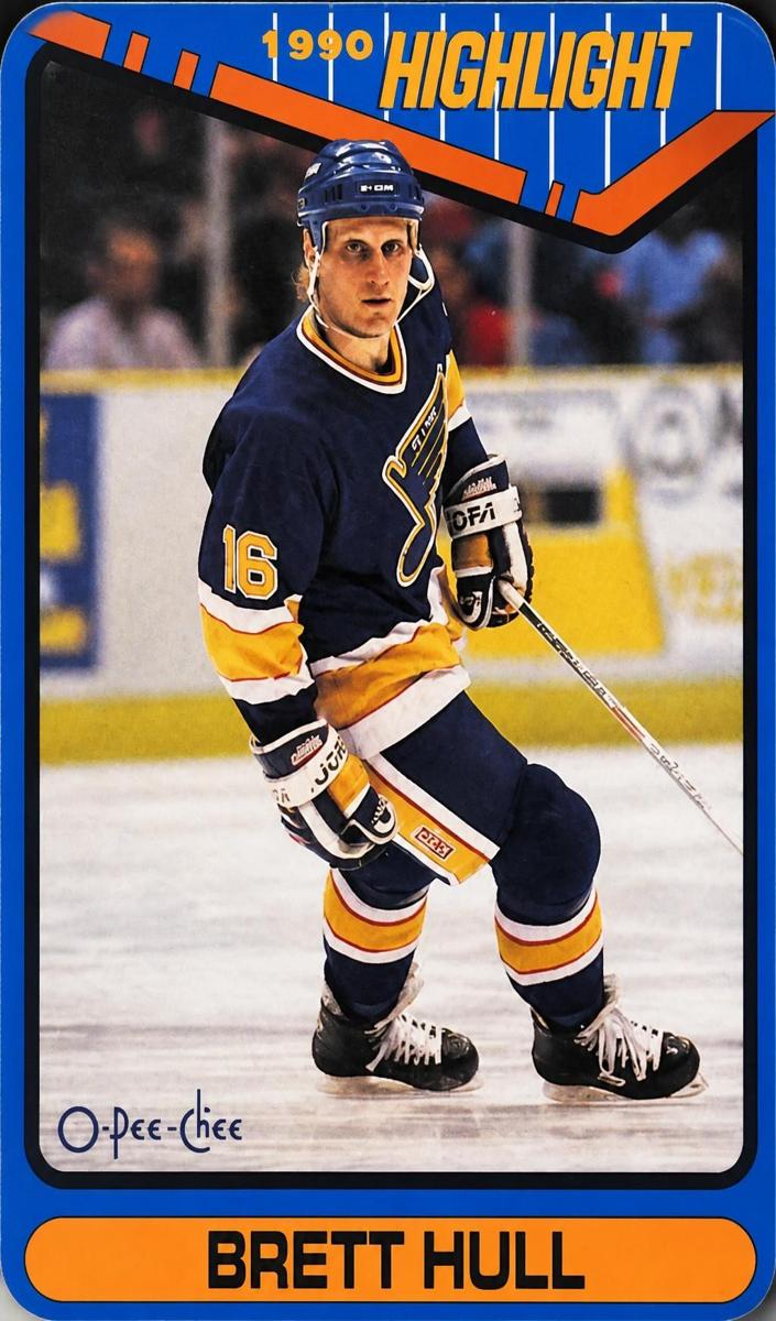 1990 Brett Hull #4