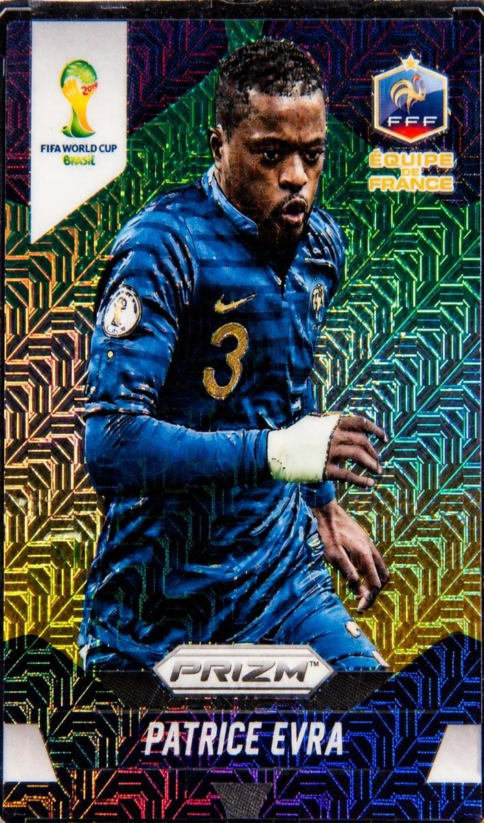 2014 Panini Prizm World Cup Patrice Evra [El Samba] #77 card