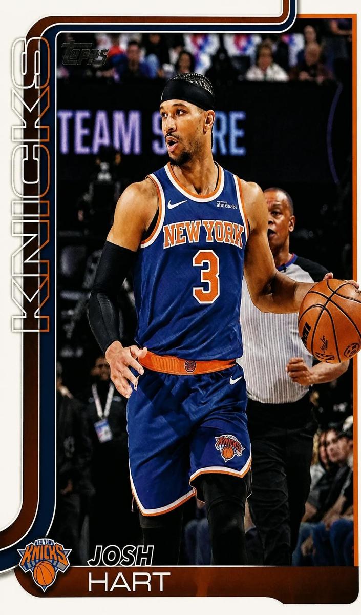 Josh Hart 2025 Topps Basketball card
