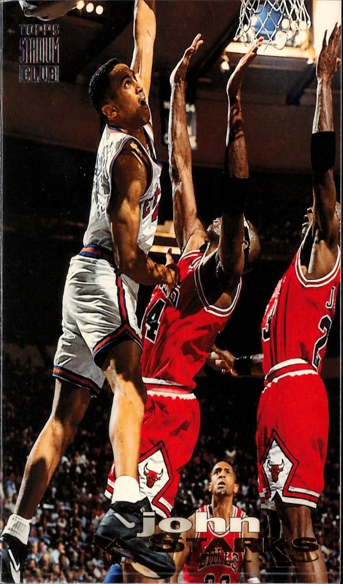 John Starks 1993 Topps Stadium Club Basketball
