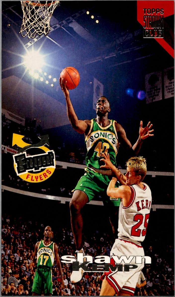 1993 Stadium Club Shawn Kemp #355 card