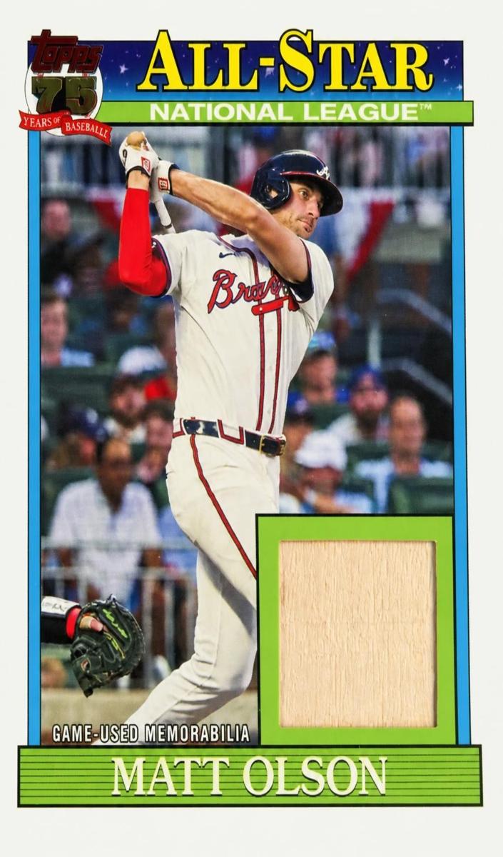 2026 Topps Matt Olson [Red] #91ASR-MO card
